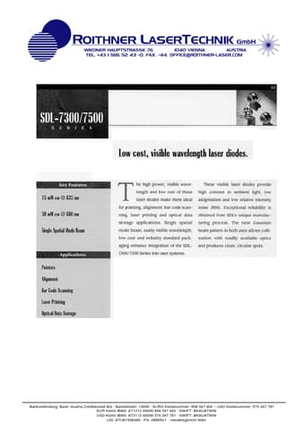  Datasheet Preview Page 1