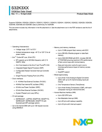  Datasheet Preview Page 1