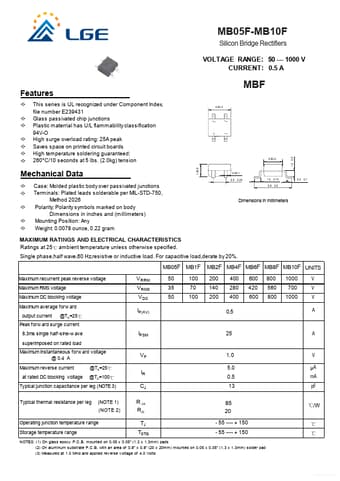  Datasheet Preview Page 1