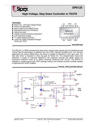 Datasheet Preview Page 1