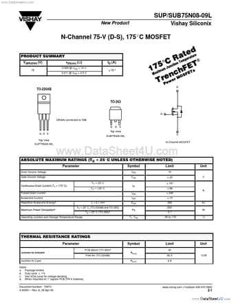  Datasheet Preview Page 1