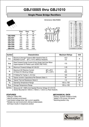  Datasheet Preview Page 1