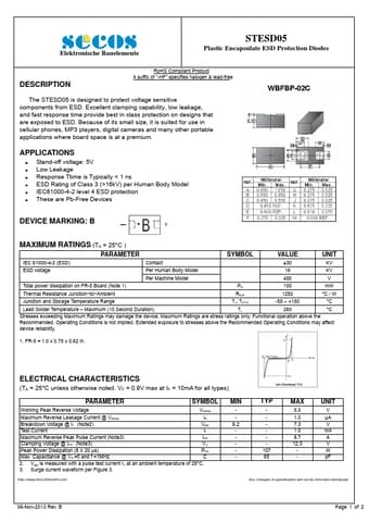  Datasheet Preview Page 1