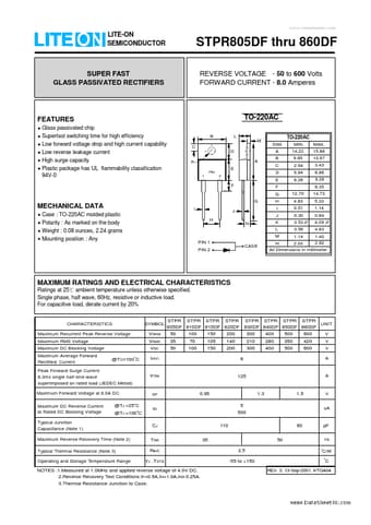  Datasheet Preview Page 1