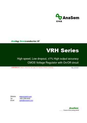  Datasheet Preview Page 1