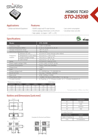  Datasheet Preview Page 1
