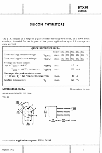  Datasheet Preview Page 1
