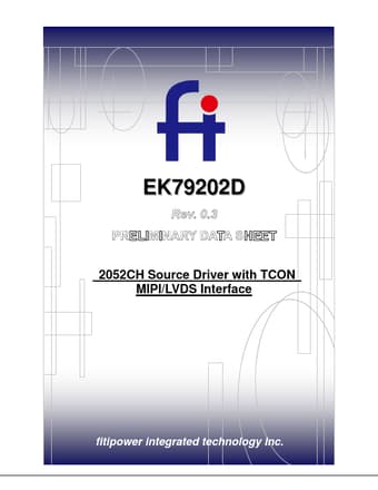  Datasheet Preview Page 1