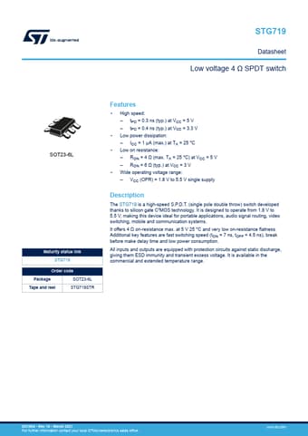  Datasheet Preview Page 1