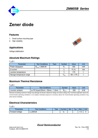  Datasheet Preview Page 1