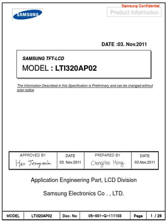  Datasheet Preview Page 1