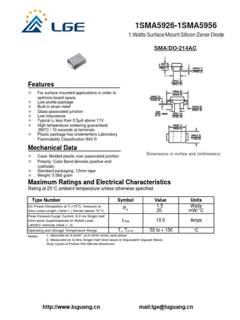  Datasheet Preview Page 1