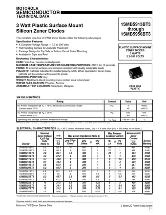 Datasheet Preview Page 1