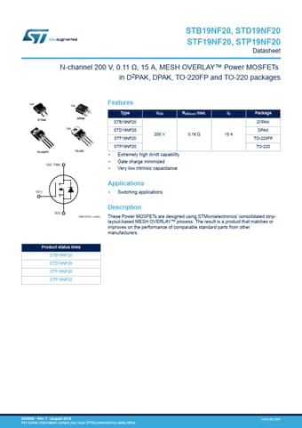  Datasheet Preview Page 1