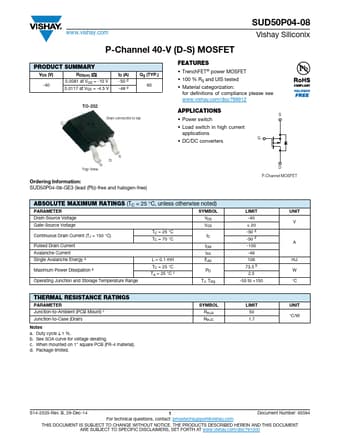  Datasheet Preview Page 1