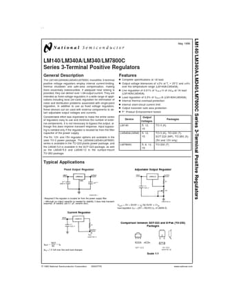  Datasheet Preview Page 1