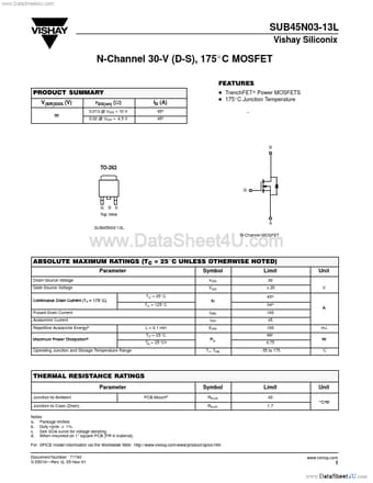  Datasheet Preview Page 1