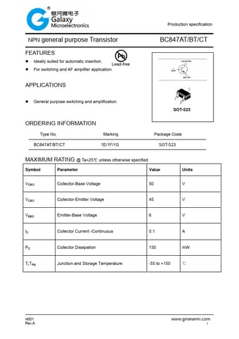  Datasheet Preview Page 1