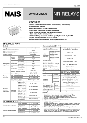  Datasheet Preview Page 1