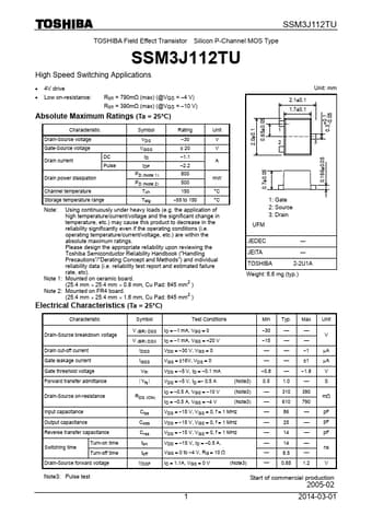  Datasheet Preview Page 1