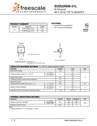  Datasheet Preview Page 1