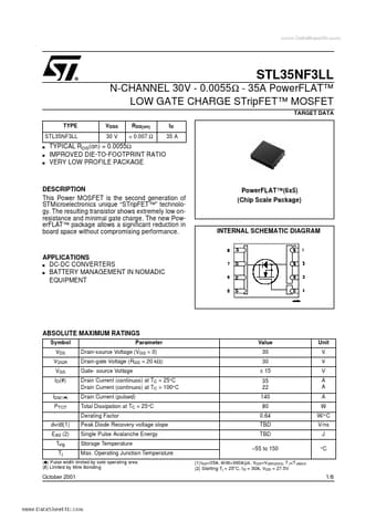  Datasheet Preview Page 1