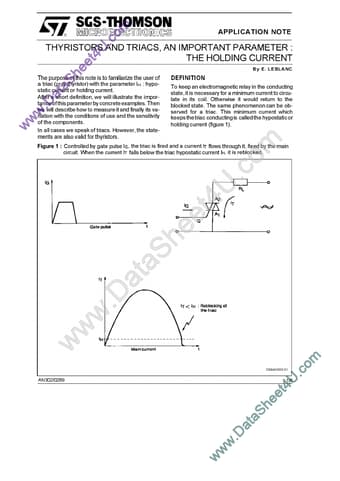  Datasheet Preview Page 1