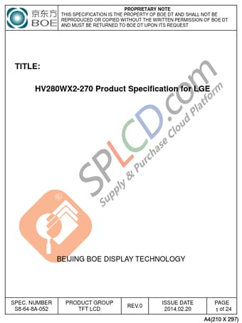  Datasheet Preview Page 1