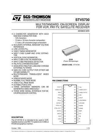  Datasheet Preview Page 1