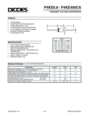  Datasheet Preview Page 1