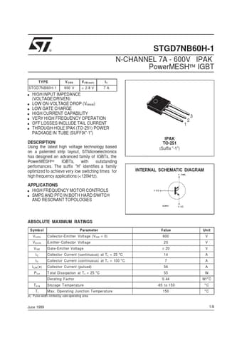  Datasheet Preview Page 1