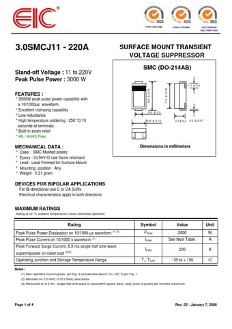  Datasheet Preview Page 1