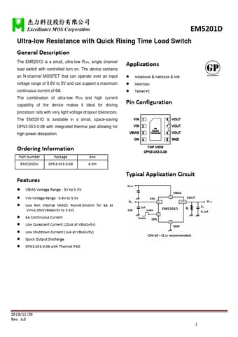  Datasheet Preview Page 1