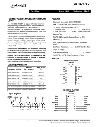  Datasheet Preview Page 1
