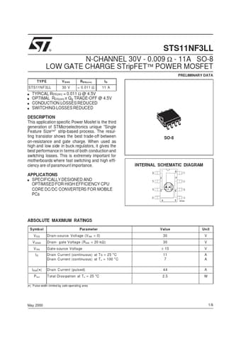  Datasheet Preview Page 1