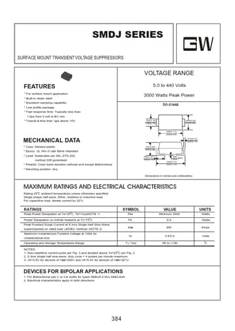  Datasheet Preview Page 1