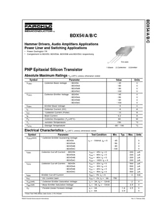  Datasheet Preview Page 1