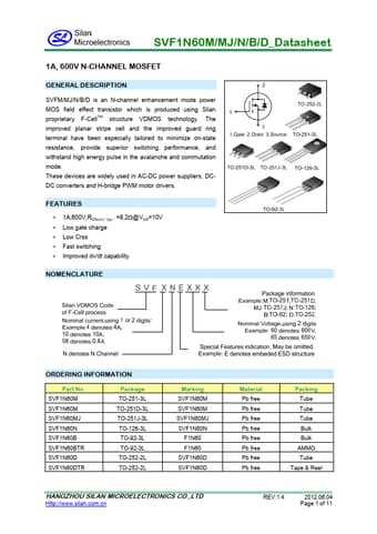  Datasheet Preview Page 1