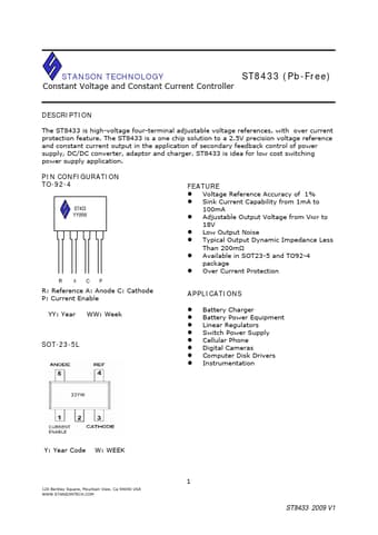  Datasheet Preview Page 1