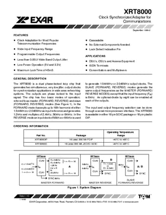  Datasheet Preview Page 1
