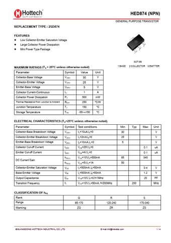  Datasheet Preview Page 1