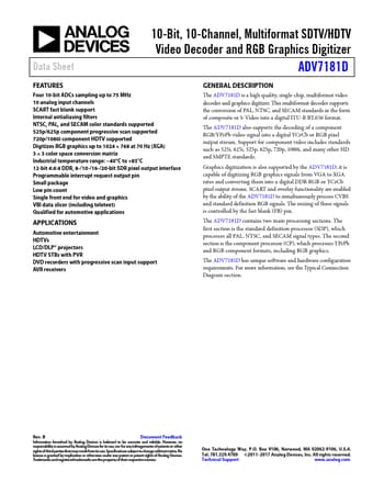  Datasheet Preview Page 1