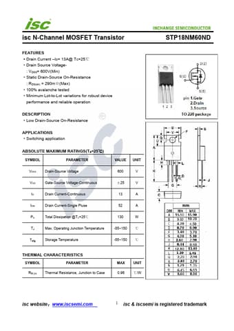  Datasheet Preview Page 1