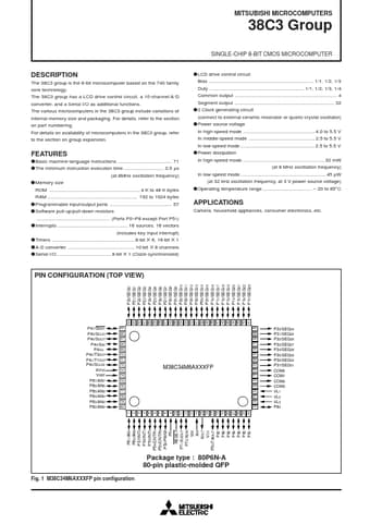  Datasheet Preview Page 1