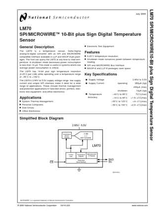  Datasheet Preview Page 1