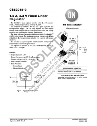  Datasheet Preview Page 1