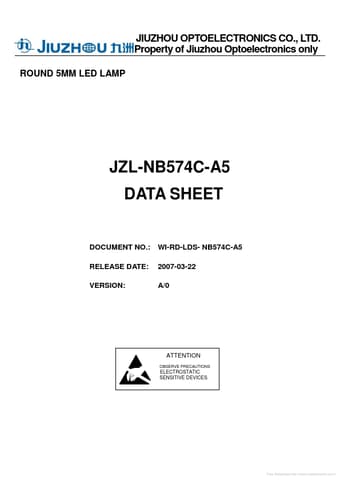  Datasheet Preview Page 1