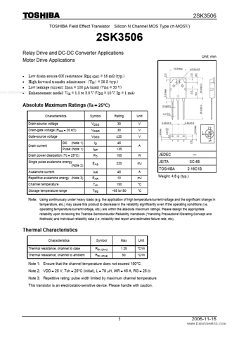  Datasheet Preview Page 1