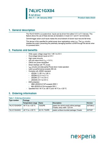  Datasheet Preview Page 1