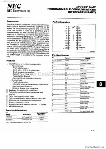  Datasheet Preview Page 1